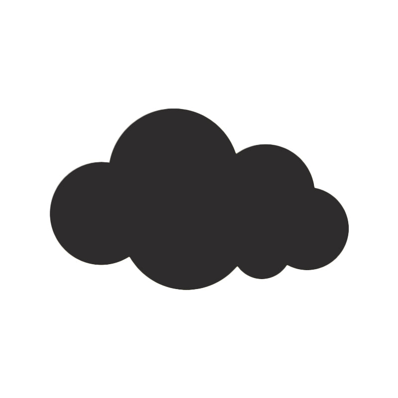 Colorful Cartoon Led Cloud Wall Sconce With Metallic Shade - Pink Yellow Blue