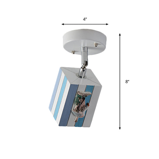 Modern 1 - Light Resin Starfish Ceiling Light Decoration