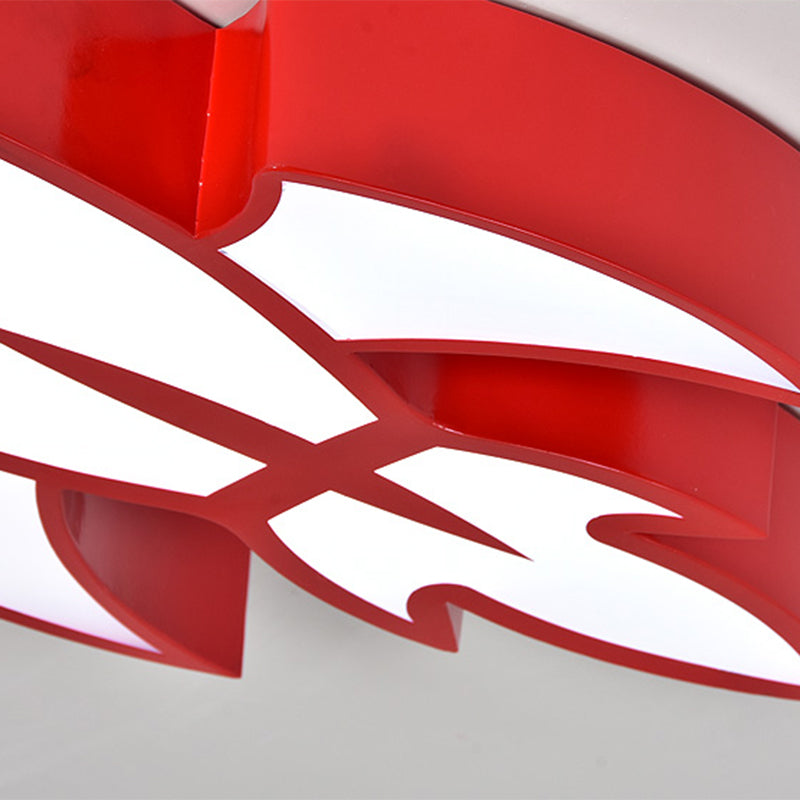 Contemporary Space Themed Ceiling Light For Child’s Bedroom - Acrylic Mount