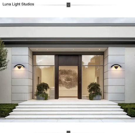 18W Led Outdoor Waterproof Walkway Front Door Garden Porch Wall Light Modern Indoor Corridor