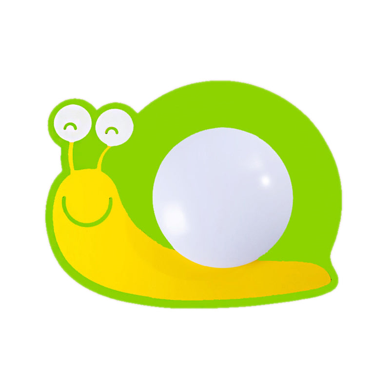 Childrens Led Ceiling Mount Light With Wooden Cartoon Pattern - Ideal For Kindergarten