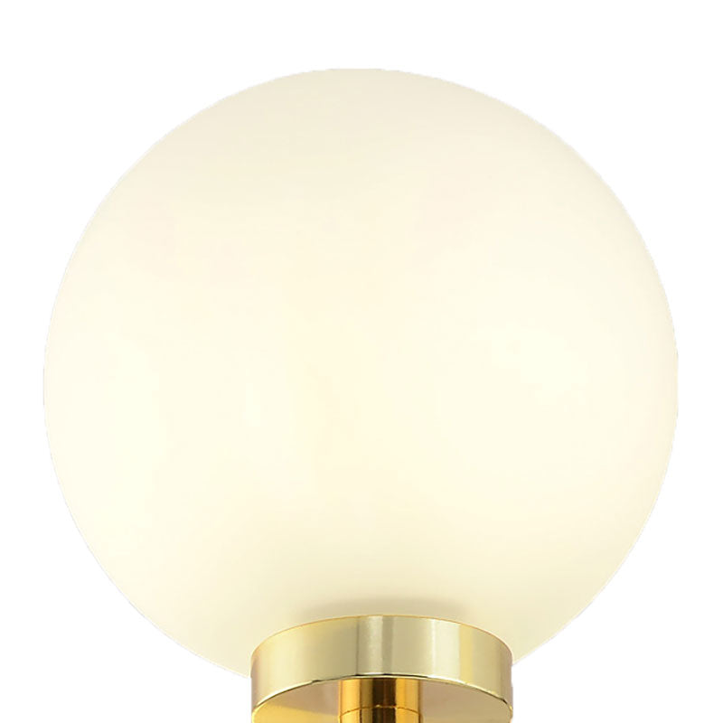 Modern Nordic Style Black Pendant Chandelier With 6/8 Lights And Globe Glass Shade