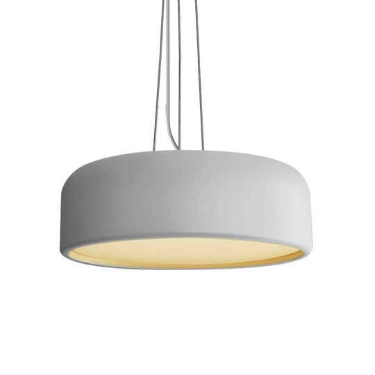 Macaron Single-Bulb Aluminum Pendant Lamp - Green/Textured White/Blue Hanging Ceiling Suspension For