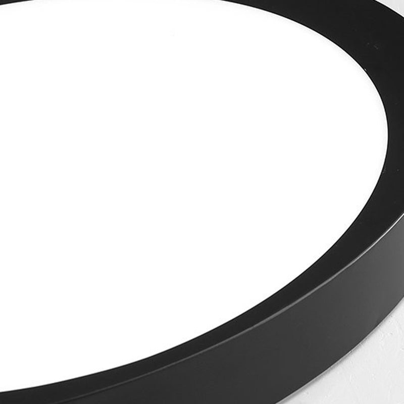 Creative Led Fish Flushmount Ceiling Lamp For Kindergarten Bathrooms - Acrylic Oval Design