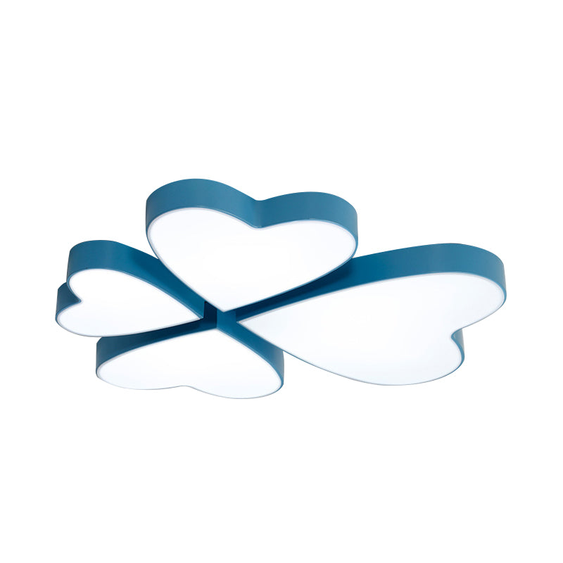 Modern Led Acrylic Flush Mount Ceiling Light For Living Room - Contemporary Lighting