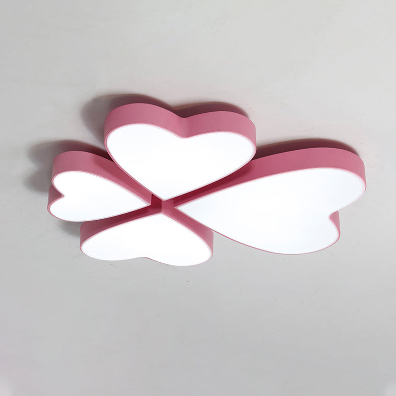 Modern Led Acrylic Flush Mount Ceiling Light For Living Room - Contemporary Lighting