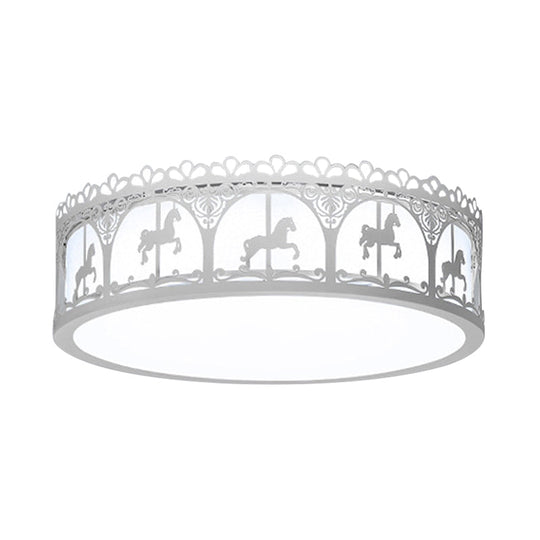 Modern Acrylic Flush Mount Ceiling Light: Perfect For Kid’s Bedroom