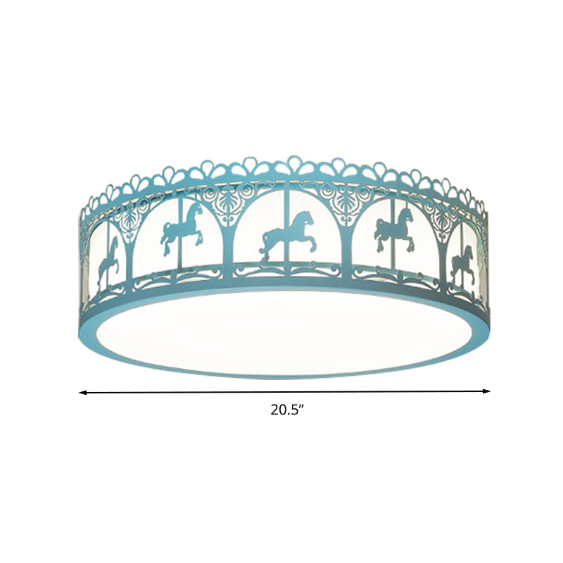 Modern Acrylic Flush Mount Ceiling Light: Perfect For Kid’s Bedroom