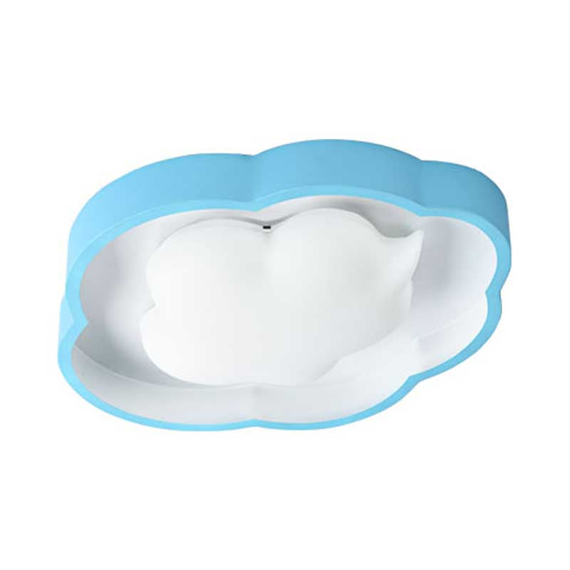 Modern Led Ceiling Fixture For Cloud - Inspired Children’s Bedroom