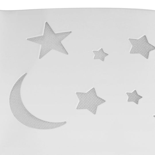 Modern Led Star Ceiling Light: Acrylic White Lamp For Kids’ Bedroom