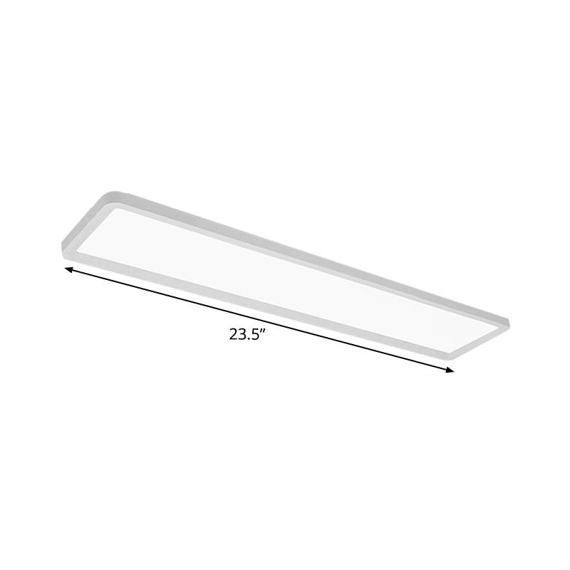 Ultrathin Led Flush Mount Ceiling Lamp - 16’/19.5’/31.5’ Warm/White Light Options
