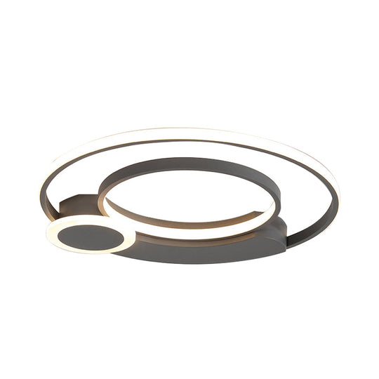 Acrylic Led Ceiling Light For Living Rooms - Simple & Eye - Caring