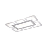 Modern Acrylic Led Flushmount Light In White - Available Various Sizes