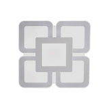 Modern Acrylic Led Flushmount Light In White - Available Various Sizes