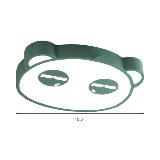 Here Are Two Options: 1. ’Panda Flushmount Nursery Light - Colorful Animal Led Ceiling Lamp’ 2.