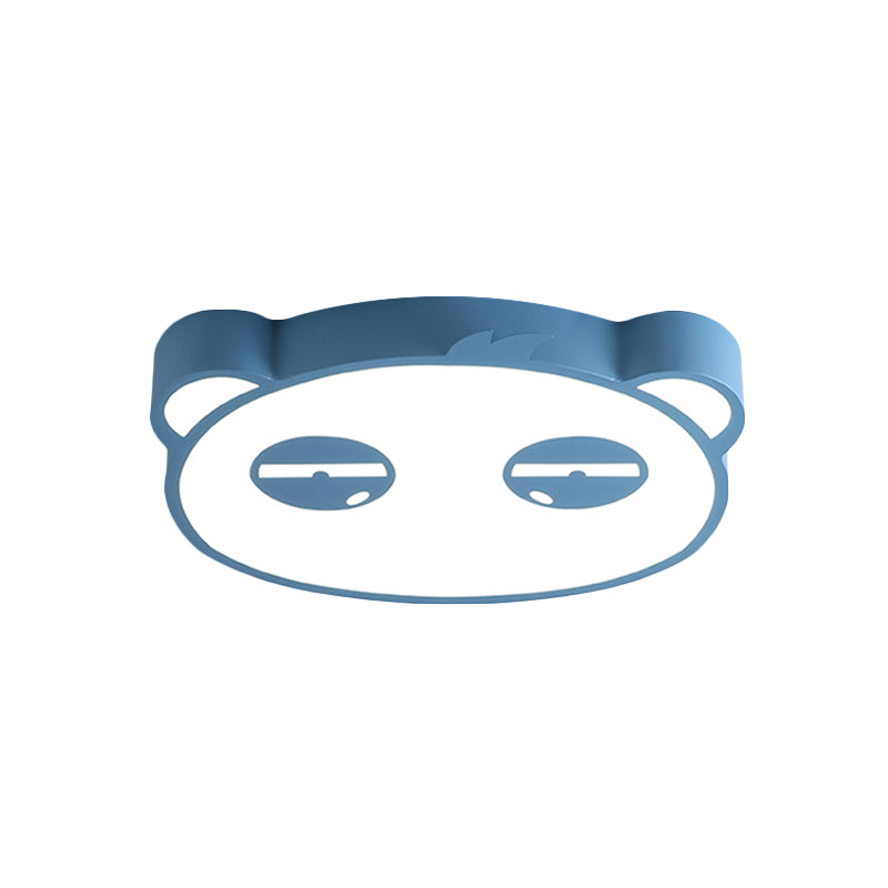 Here Are Two Options:

1. Panda Flushmount Nursery Light - Colorful Animal Led Ceiling Lamp
2.