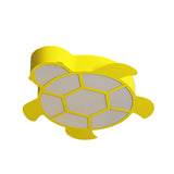 Cartoon Turtle Kindergarten Ceiling Light - Acrylic Flush Mount Fixture