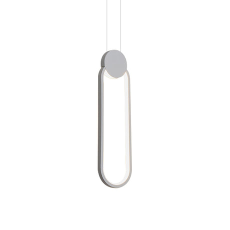 Minimalist Acrylic Hanging Ceiling Light: Oval Round Square Pendant Lighting In Black/White For