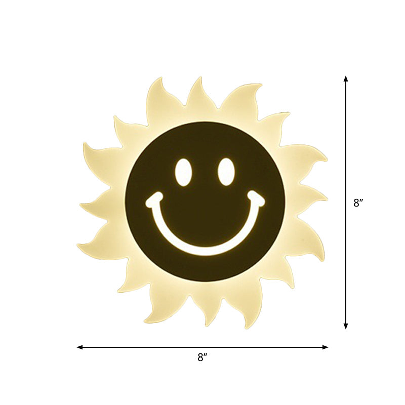 Led Cloud Wall Sconce In White For Simple Living Room Lighting