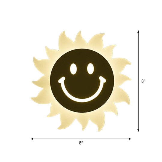 Led Cloud Wall Sconce In White For Simple Living Room Lighting