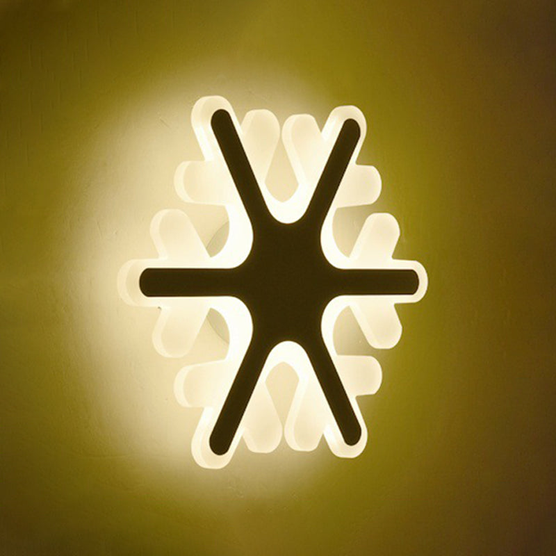 Led Cloud Wall Sconce In White For Simple Living Room Lighting