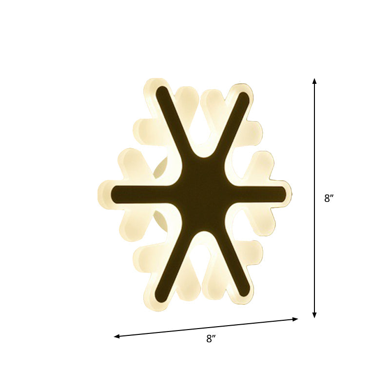 Led Cloud Wall Sconce In White For Simple Living Room Lighting