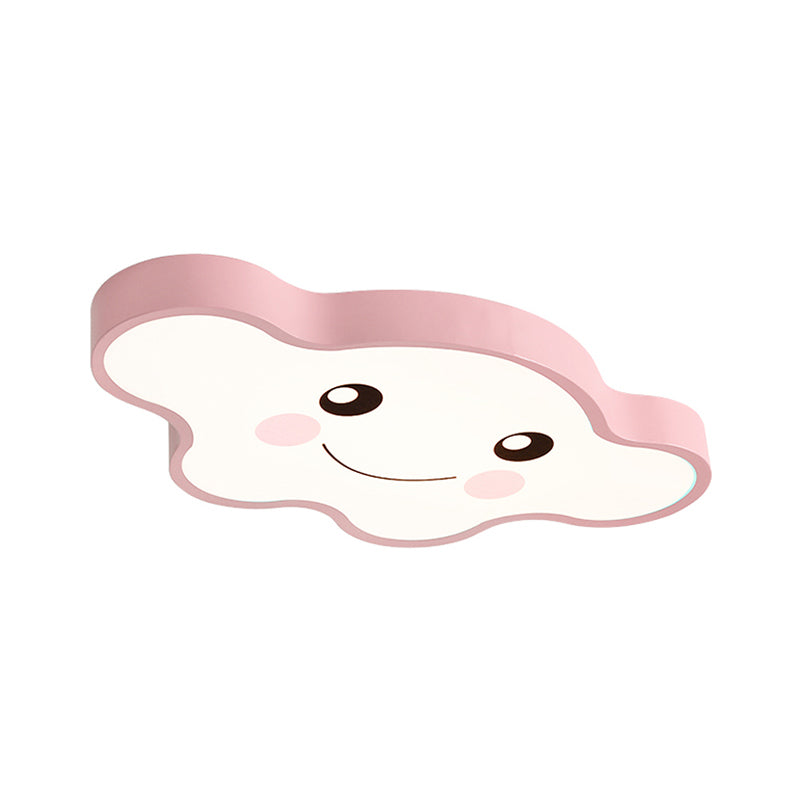 Cloudy Kid Bedroom Ceiling Light - Acrylic Cartoon Flush Mount