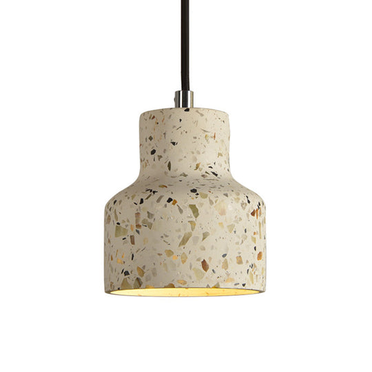 Nordic Terrazzo Hanging Lamp - Black/Red/Pink With Down Lighting Pendant Perfect For Dining Table 1
