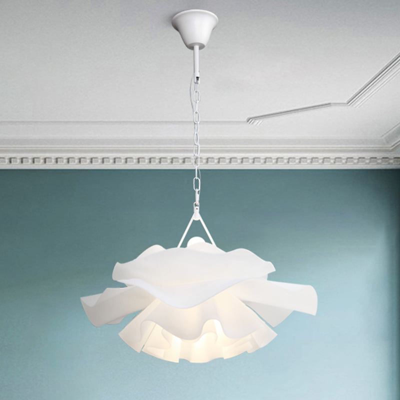 Nordic Pendant Light Kit - Feather Sheer Acrylic White