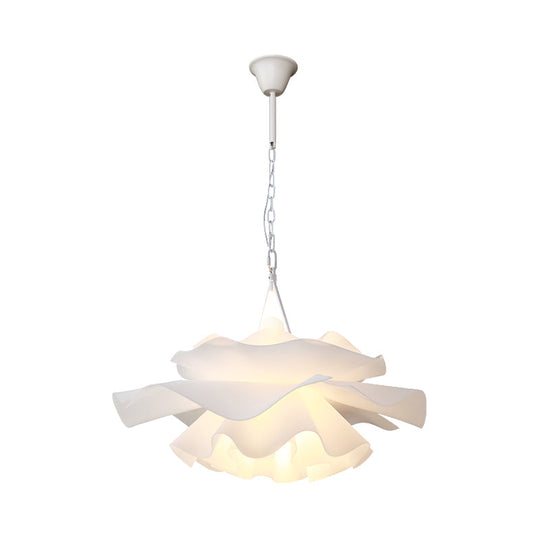 Nordic Pendant Light Kit - Feather Sheer Acrylic White