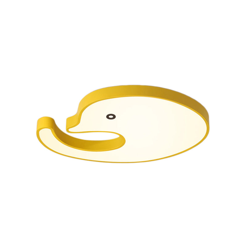 Children’s Led Dolphin Panel Ceiling Light For Lovely Cartoon Bedroom Decor