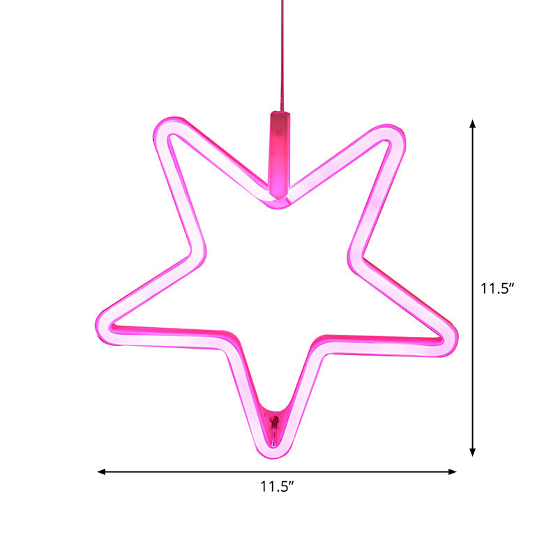 Pentastar Modernist Led Plastic Night Light - White Wall Lighting For Childrens Room