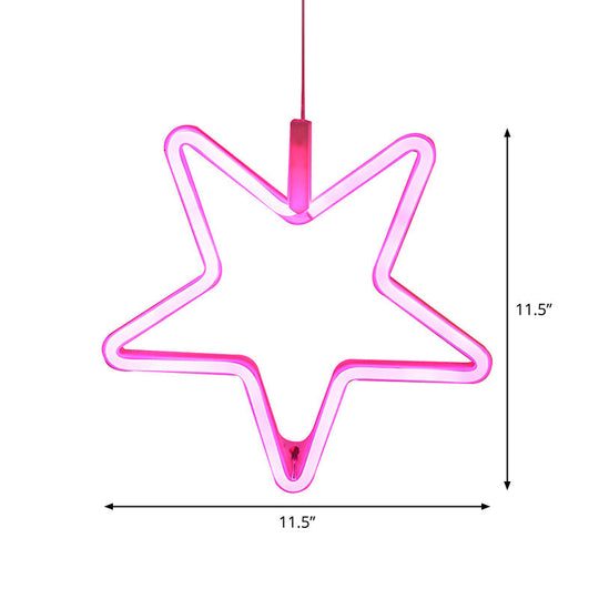 Pentastar Modernist Led Plastic Night Light - White Wall Lighting For Childrens Room