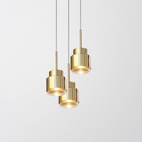 Brass Nordic Grenade Drop Lamp With Metal Shade - Stylish Suspension Lighting Fixture