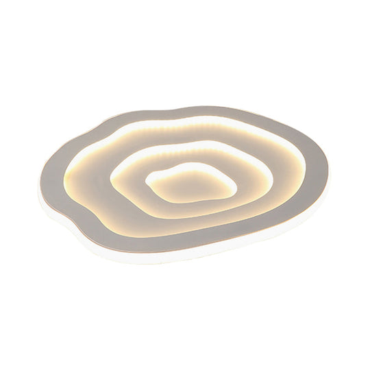 Flower Led Flushmount Ceiling Light - Eye-Caring Acrylic For Living Room