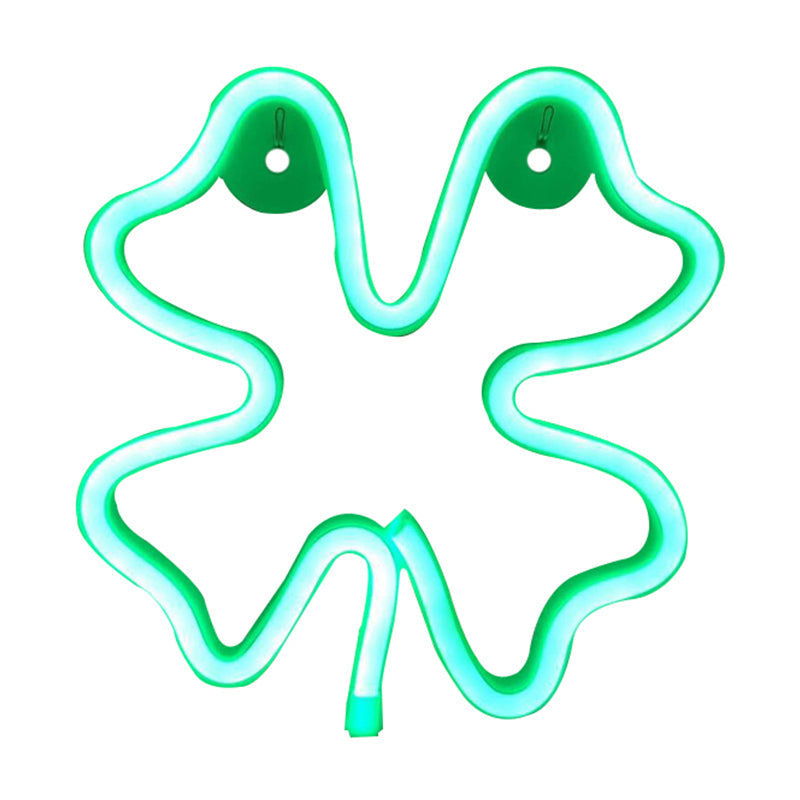 Minimalistic Usb Led Night Lamp With Plastic Animation Framework For Modern Wall Lighting