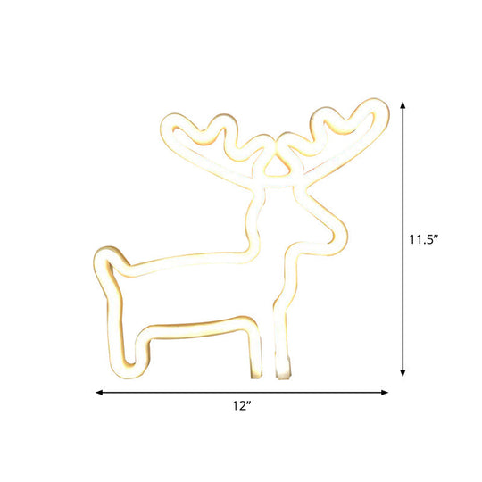 Minimalistic Usb Led Night Lamp With Plastic Animation Framework For Modern Wall Lighting