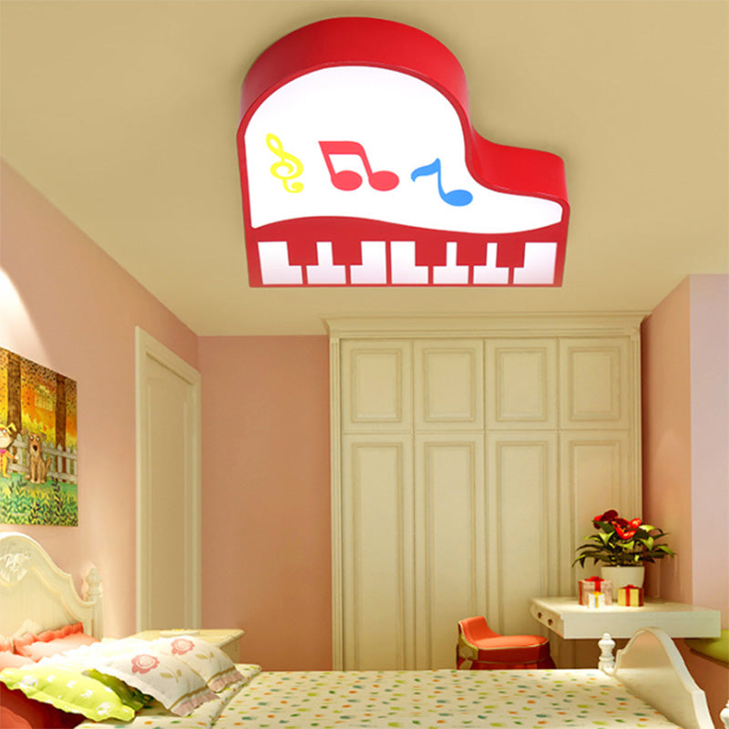 Led Cartoon Ceiling Light In Multiple Colors For Children’s Room - Warm/White