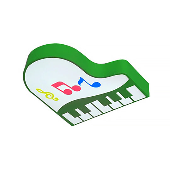 Led Cartoon Ceiling Light In Multiple Colors For Children’s Room - Warm/White