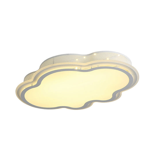 Cloud - Themed Led Flush Mount Ceiling Light For Kindergarten