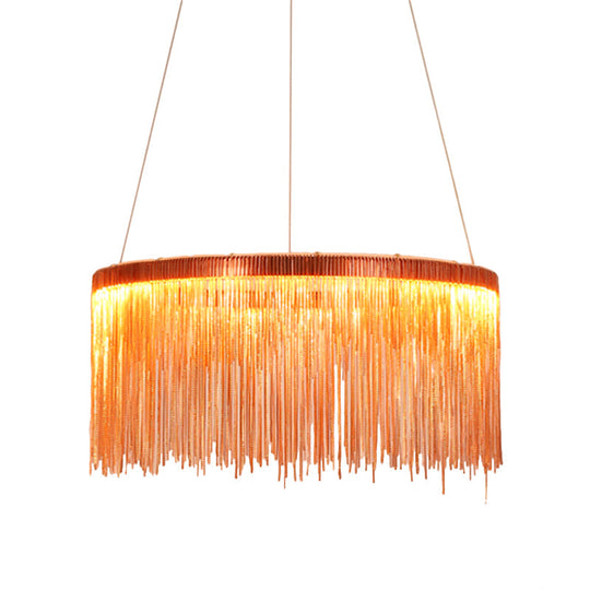 Minimalistic Led Aluminum Chandelier Pendant Light – Perfect For Living Room Ceiling