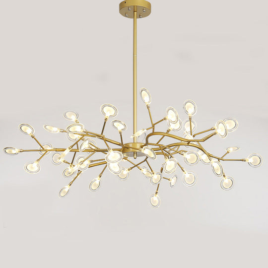 Modern Acrylic Firefly Led Pendant Chandelier For Living Room