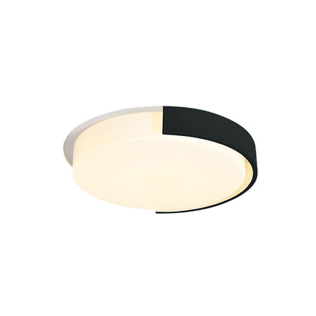 Nordic Round Flush Mount Acrylic Led Ceiling Lamp For Office Candy Colored