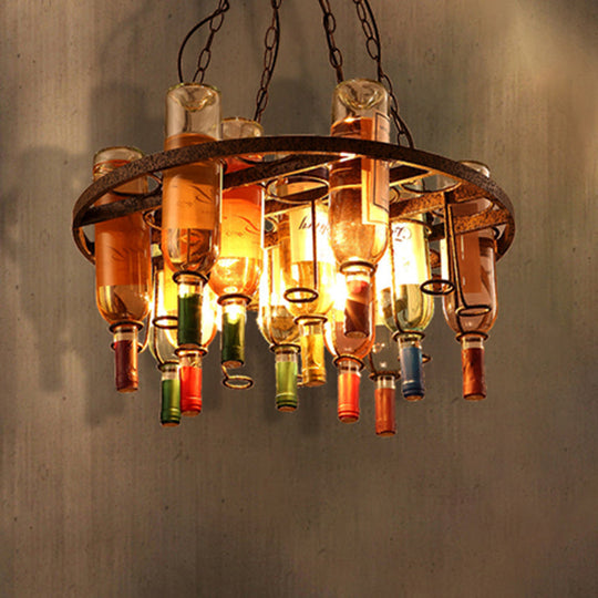 Rustic Metal Pendant Lighting Kit - Industrial Style Hang Lights For Dining Room 1/2/3 Light