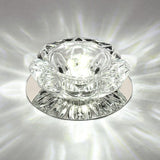 Blossom Crystal Flush Mount Led Ceiling Light For Entryway