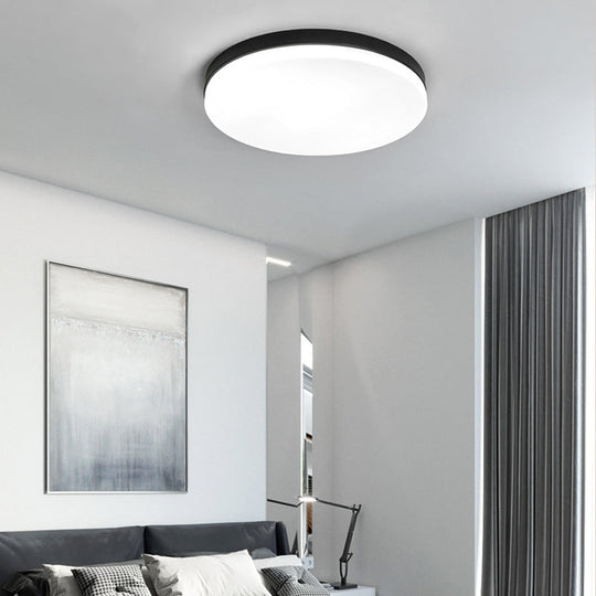 Simplicity Acrylic Flushmount Ceiling Light - Circle Design 11’/15’/19’ Diameter Warm/White