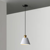 Modern Geometric Pendant Light - Stylish Resin-Cement Suspension Fixture For Dining Room Grey /