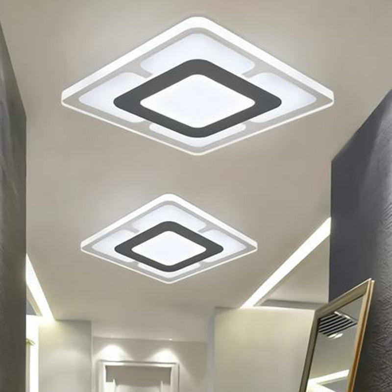 Modern Style Acrylic Led Flush Ceiling Light - Clear!’ This Revised Title Maintains The Important