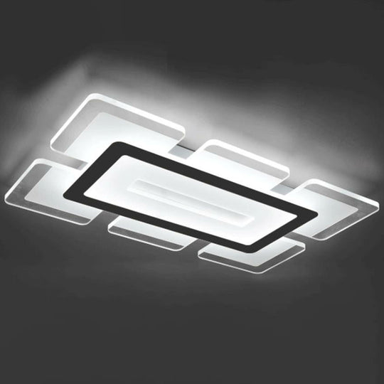 Modern Style Acrylic Led Flush Ceiling Light - Clear!

This Revised Title Maintains The Important