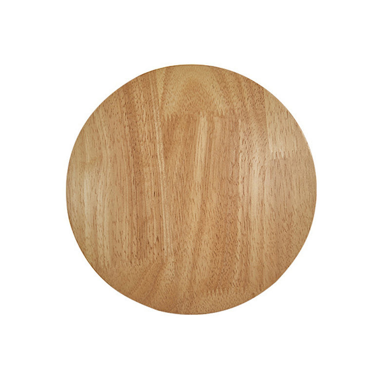 Modern Led Wood Wall Sconce In Beige - Stylish Geometric Living Room Light Fixture